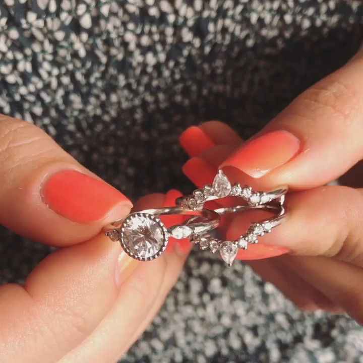 Anillo de compromiso y argolla, 2 en 1?? - 4