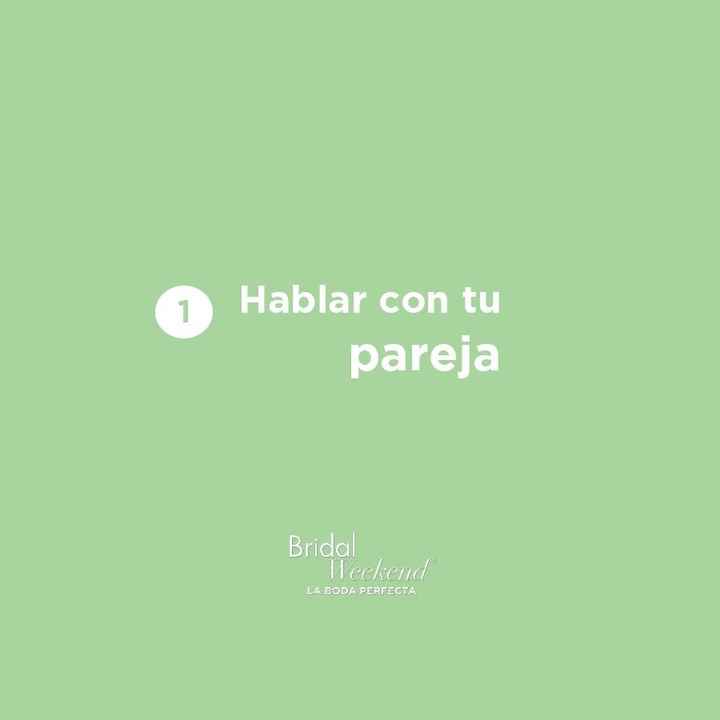 Puntos a tomar en cuenta tras comprometerse - 2