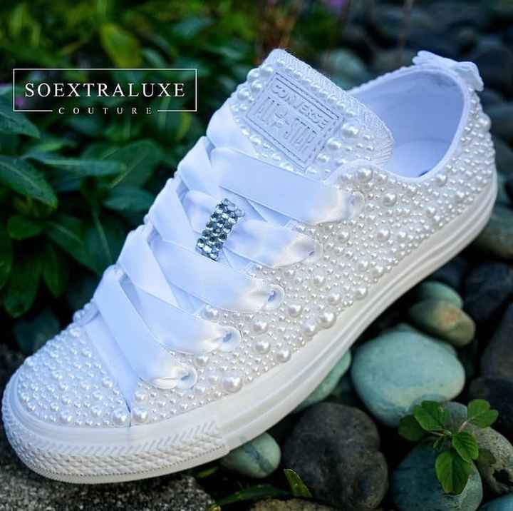 El novio es casi del tamaño de la novia!!! Que zapatillas usar? - 6