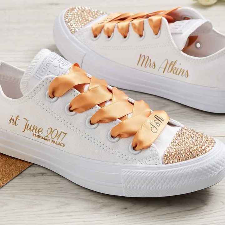 El novio es casi del tamaño de la novia!!! Que zapatillas usar? - 12