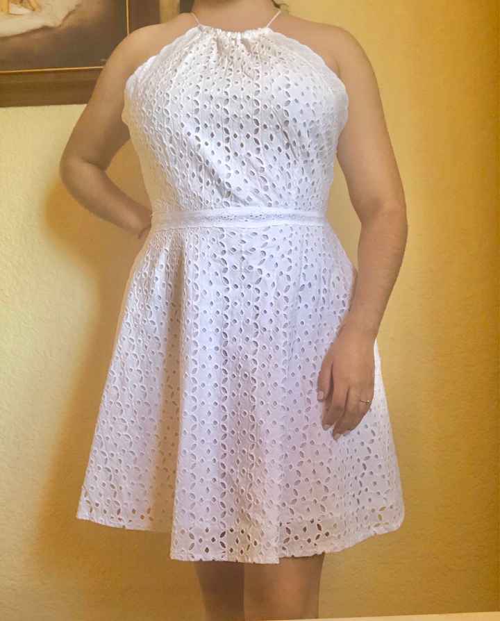 ¡Llegó mi vestido para el civil! - 1