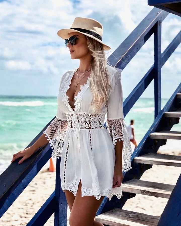 Vestidos para playa en el mes rosa 🎗 - 4