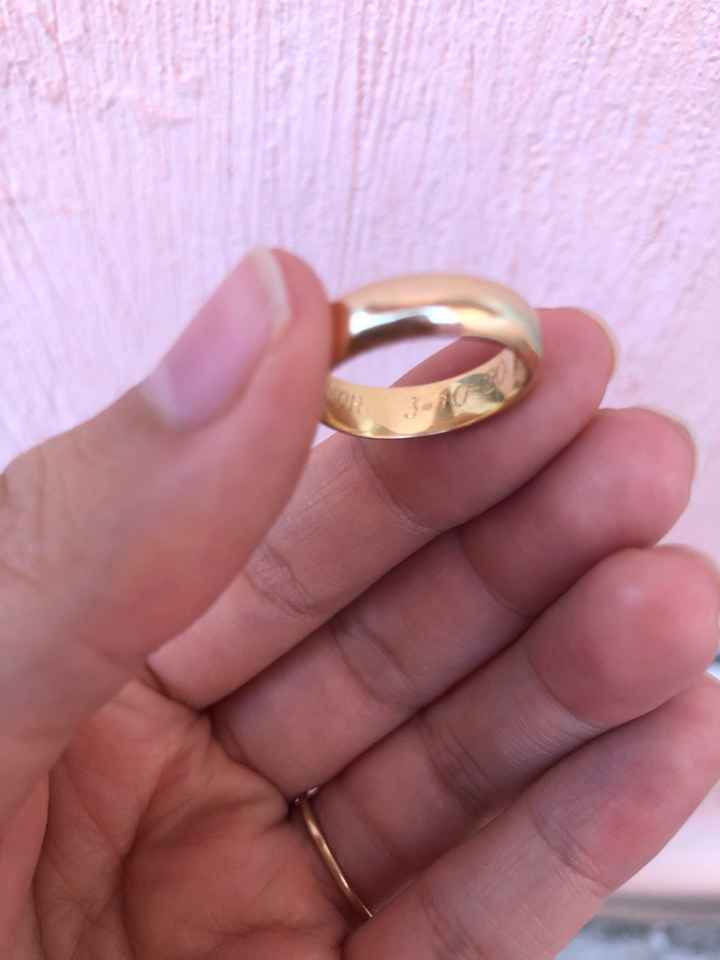 Nuestras argollas de viaje ✨🤍 - 7