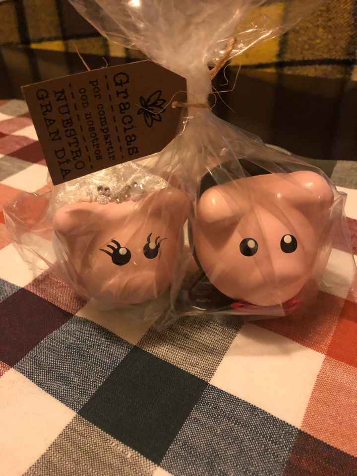 Ideas para decorar souvenirs de boda - 1
