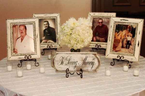 Altar para las personas importantes en tu boda - 1