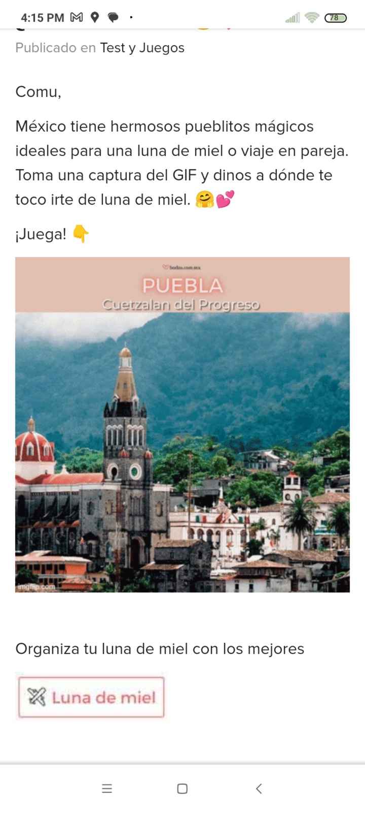 Pueblitos mágicos luna de miel ¿A dónde se van? 😍💖 - 1
