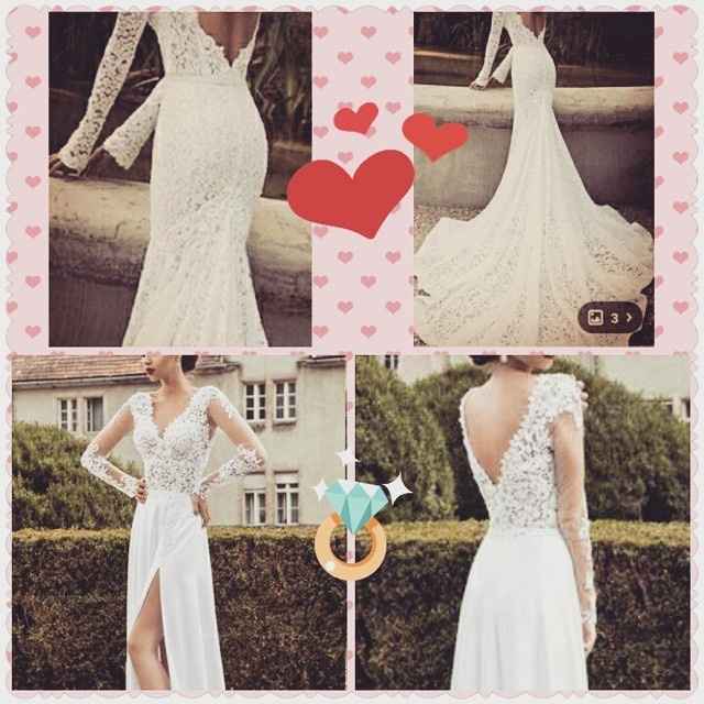 Quiero combinar estos dos vestidos