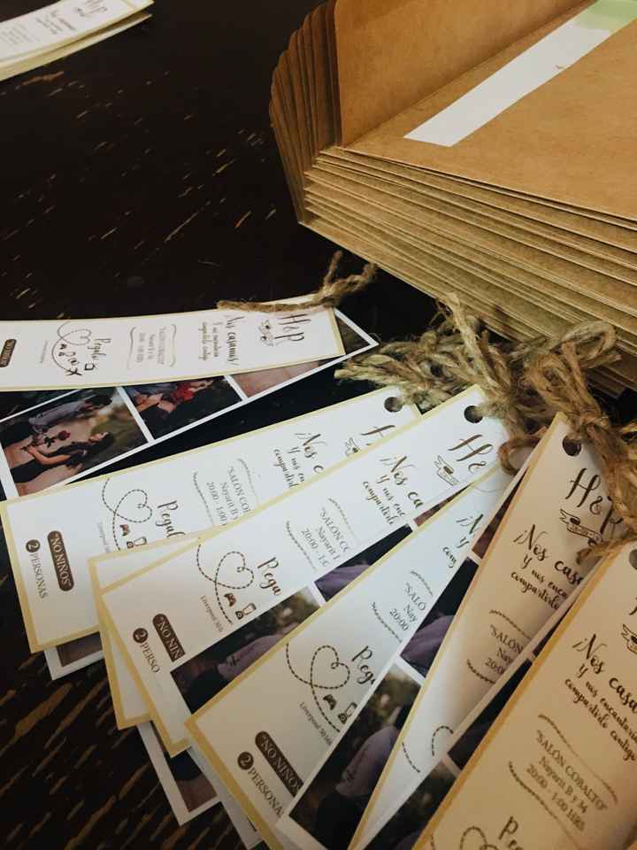 Invitaciones casi listas !💕 - 1