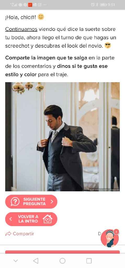 Haz screenshot y descubre el look de novio - 1