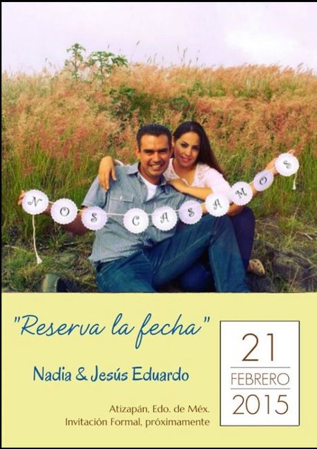 Mi save the date - 1