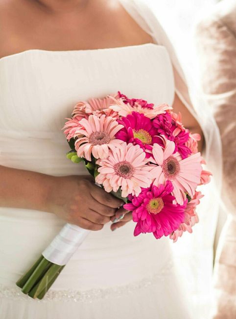 Ramos de novia  con gerberas 💐🌺 - 1