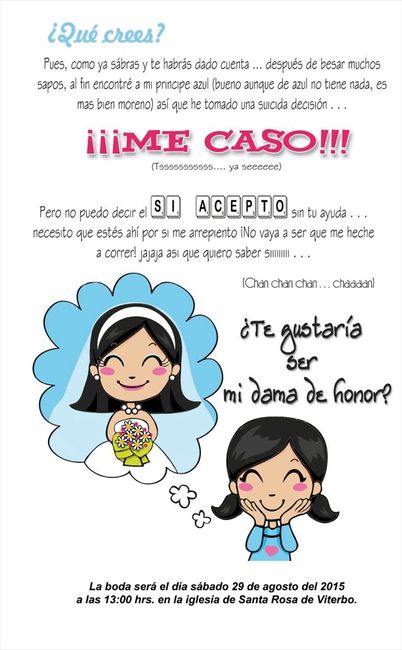 Invitaciones damas - 5