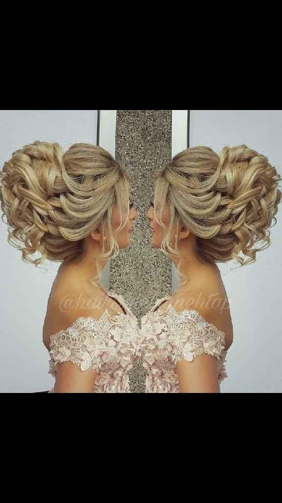 ¿Peinado recogido o semirecogido? - 2