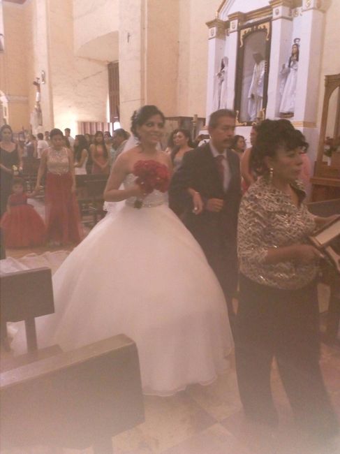 Entrada con mi Papito