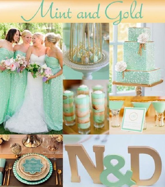 Menta y Dorado?