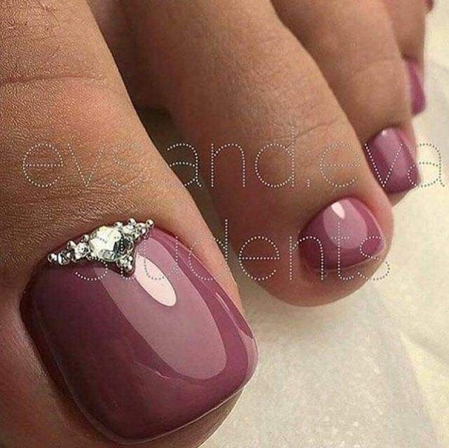 Diseños para uñas de pies 7
