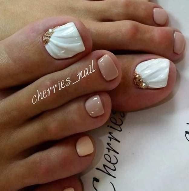 Diseños para uñas de pies 13
