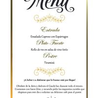 🍴 Comparte el menú de tu boda - 1