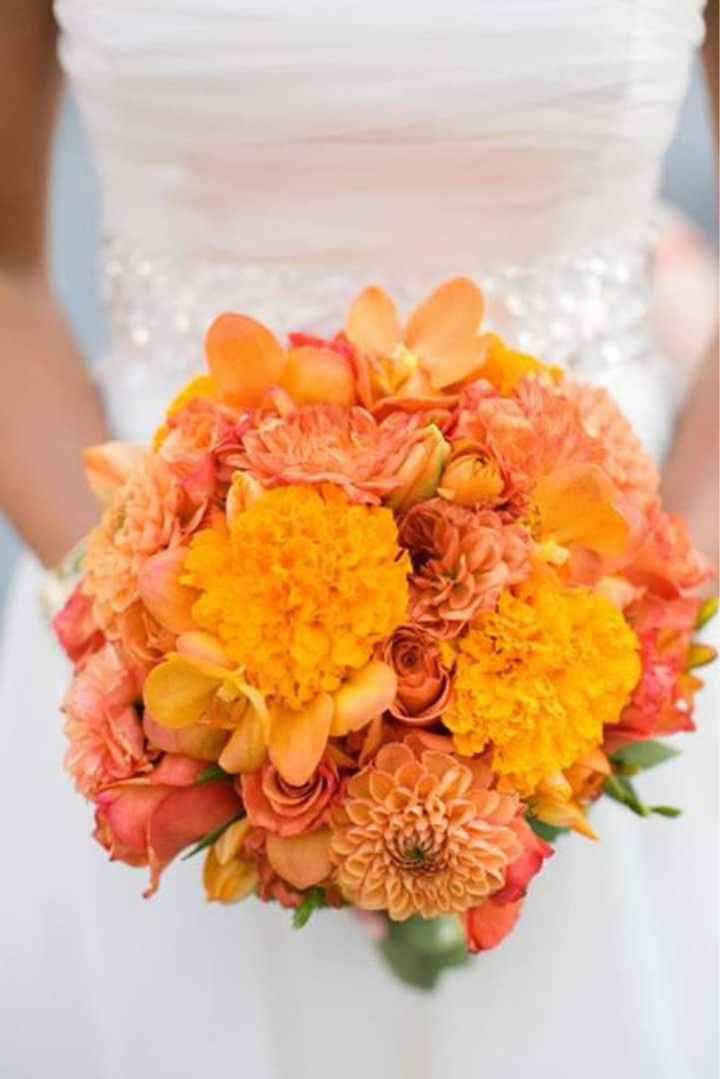 Ramos con flores de cempasúchil - 1