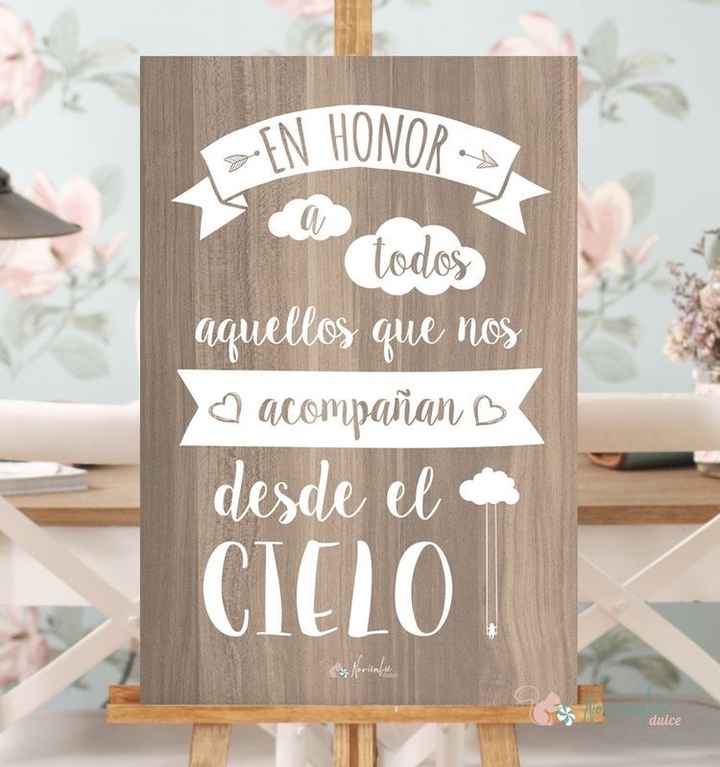 ¿Harás algo especial en tu boda para los seres queridos que ya no están? - 1