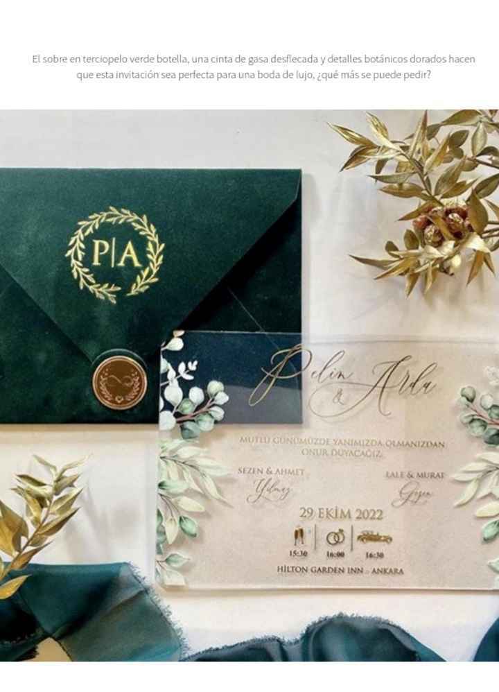 Otoño: invitaciones - 1