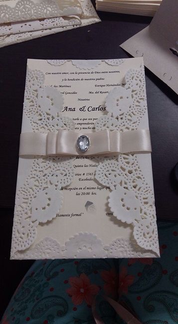 Diseños de invitaciones que pueda hacer yo?? - 1