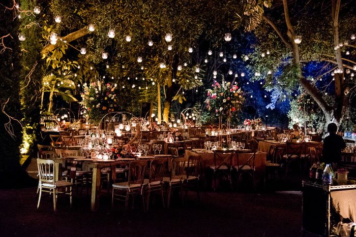 🌟Decoración: bodas al aire libre y de noche⭐️ 6