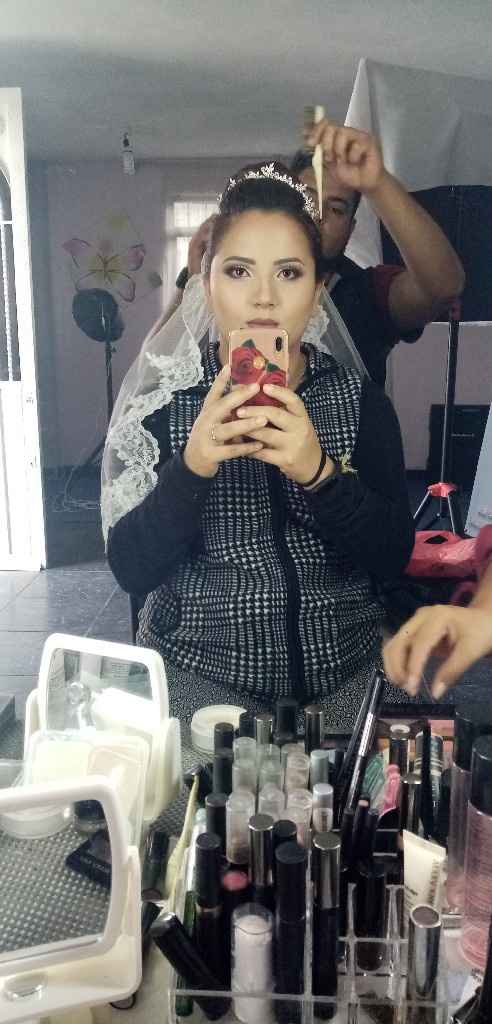 Prueba de maquillaje y peinado - 1