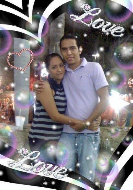 con el amor de mi vida