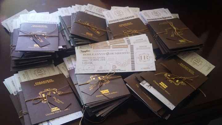 Detalles de la organización de mi boda... - 3