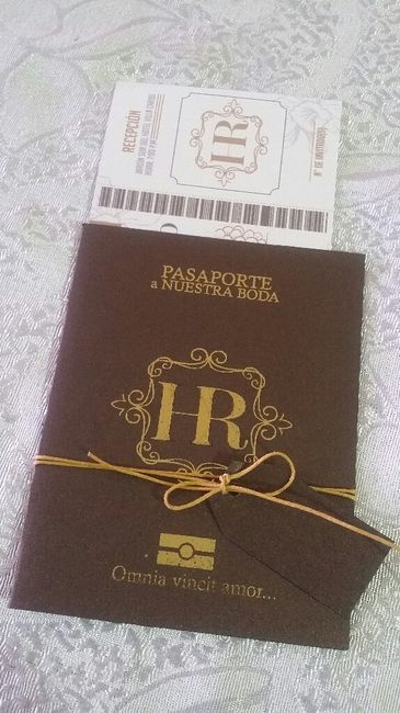 Detalles de la organización de mi boda... - 2