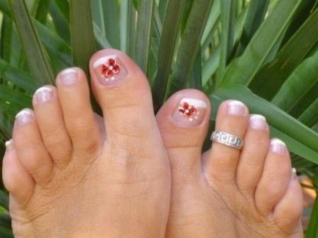 Uñas de los Pies Novias