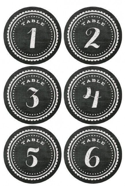 Numeradores de Mesas 2