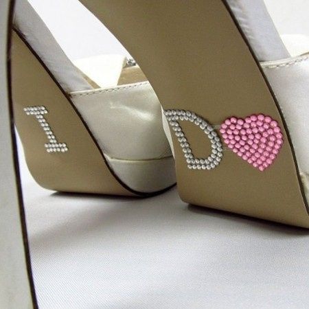 DIY: Letras para los zapatos de los Novios14