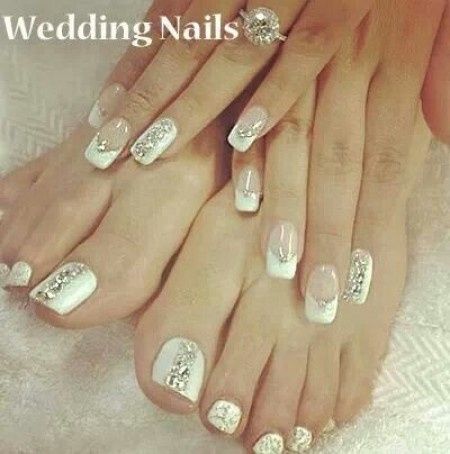 Uñas de Novia (varios Diseños) 34