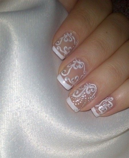 Uñas de Novia (varios Diseños) 30