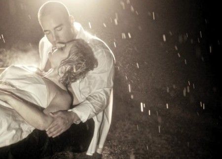 Fotografía de boda rock the frock o trash the dress