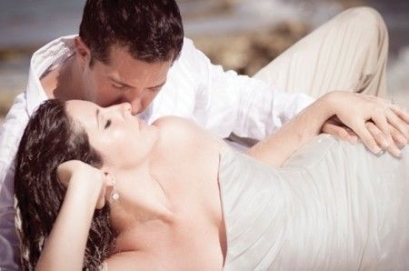 Fotografía de boda rock the frock o trash the dress