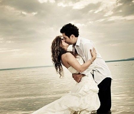 Fotografía de boda rock the frock o trash the dress
