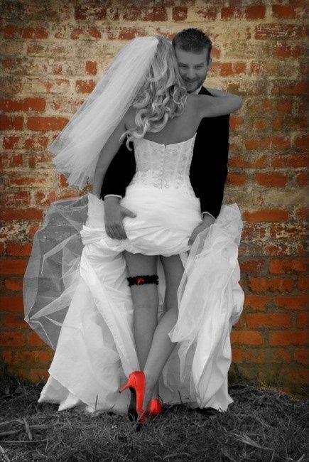 Fotografías de la Boda, la Técnica del color selectivo