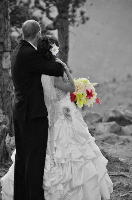 Fotografías de la Boda, la Técnica del color selectivo