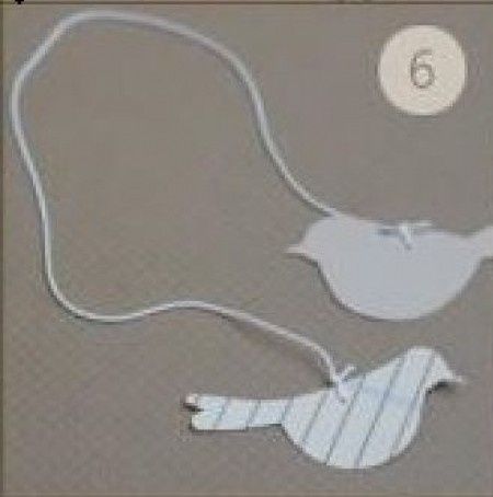 DIY: Guirnalda de palomas para boda