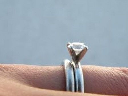 Como usar el anillo de compromiso y la argolla de matrimonio