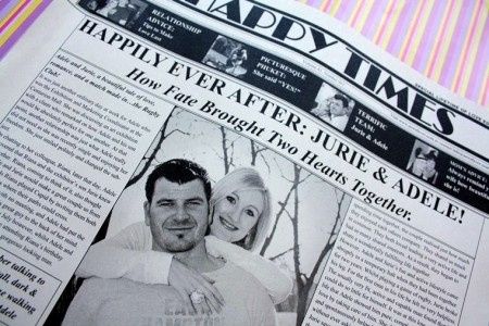 Invitaciones todo en 1 para la boda