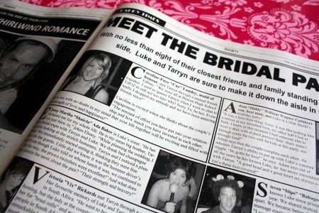 Invitaciones todo en 1 para la boda