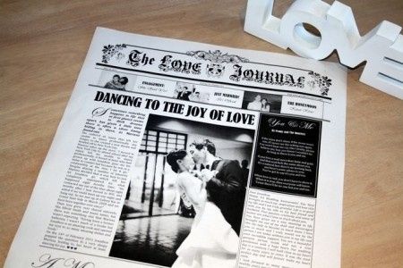 Invitaciones todo en 1 para la boda