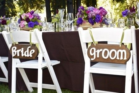 DIY: Letreros para los novios