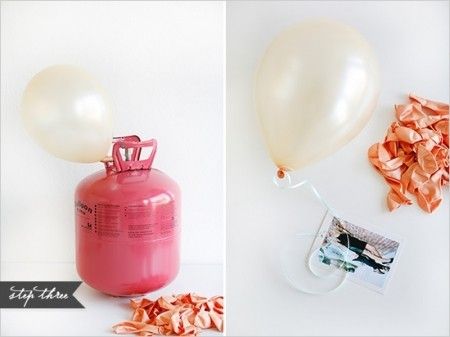 DIY: Decoración con Globos y fotos
