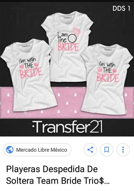 Despedida playera y gorra - 1