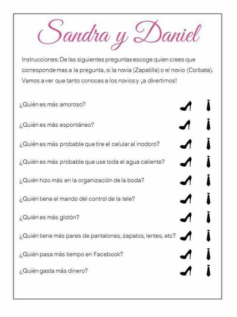 Juegos en la Boda - 1